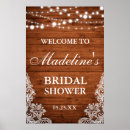 Search for wood lace posters Bridal shower