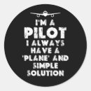 Search for funny pilot stickers Aviation