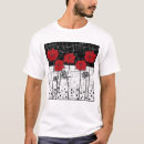 Search for poppy tshirts Black and white