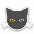 Search for cat head stickers Cute