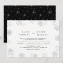 Search for black and silver wedding invitations Chic