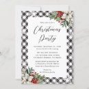Search for company dinner seasonal invitations Holly