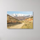 Search for track canvas prints Snow