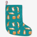 Search for orange cat christmas stockings Cute