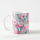 Search for pink watercolor background mugs Flower