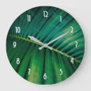 Search for green leaf clocks Palm fronds