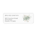 Search for green leaves return address labels Stylish