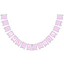 Search for baby elephant bunting flags Pink