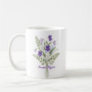 Search for violet flower mugs Birthday for her