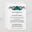 Search for teal rose wedding invitations Flowers