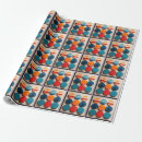 Search for mid century modern wrapping paper Teal
