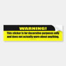 Search for decor bumper stickers Decorative