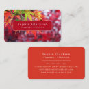 Search for maple leaf business cards Rustic