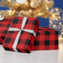 Search for red and black plaid wrapping paper Festive