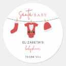 Search for clothesline stickers Christmas baby shower