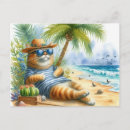 Search for beach lovers postcards Cute