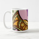 Search for stylized flowers mugs Pattern