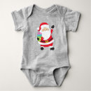 Search for santa claus baby bodysuits Xmas