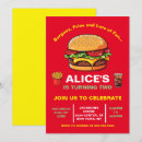 Search for fast food birthday invitations Bbq