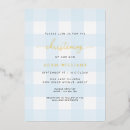 Search for blue and gold christening invitations Boy baptism