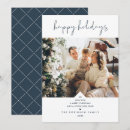 Search for navy blue christmas cards Minimal