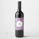 Search for purple wine labels Pattern