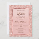 Search for rose gold glitter invitations Modern