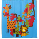 Search for giraffe shower curtains Zoo animals