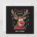 Search for hilarious christmas invitations Reindeer