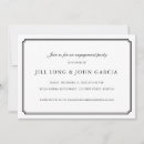 Search for formal engagement party invitations Classic