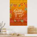 Search for happy thanksgiving posters Typography