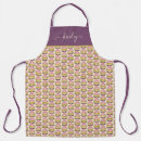 Search for purple floral aprons Mid century modern