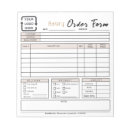 Search for invoice notepads Cakes