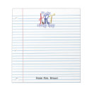 Search for lined paper notepads Pencil