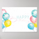 Search for happy birthday party posters Beautiful