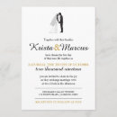 Search for silhouette invitations Bride