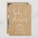 Search for kraft baby shower invitations Minimalist
