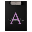 Search for purple clipboards Girly