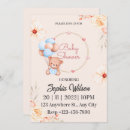 Search for brown and blue baby shower invitations For kids