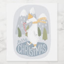 Search for funny christmas wine labels Cartoon