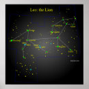 Search for leo constellation posters Map