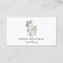 Search for elephant business cards Cute