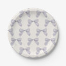 Search for purple gingham paper plates Plaid