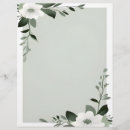 Search for sage green stationery paper White