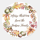 Search for winter thank you stickers Wreath