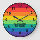 Search for artist studio clocks Rainbow