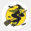 Search for witch broomstick stickers Witches
