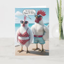 Search for funny beach birthday cards Bird