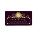 Search for plum labels Burgundy
