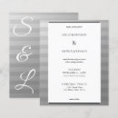 Search for grey stripe invitations Simple